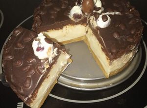 Foto principal de Tarta dos chocolates fácil