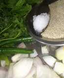 Mint /Pudina sesame seeds Chutney