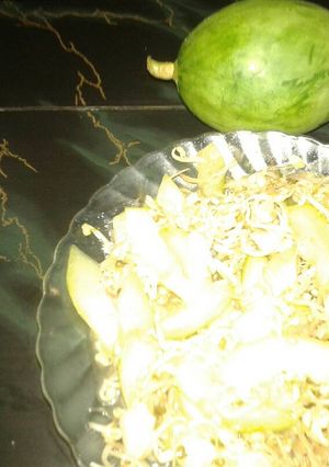 Foto resep Oseng oseng buah melon mudacampur toge