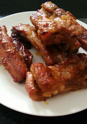 Hình của món Sườn nướng.