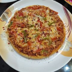 A picture of Vegetable pizza.
