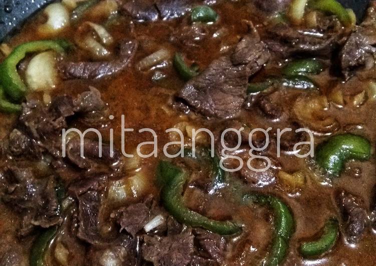 Beef teriyaki ala hokben