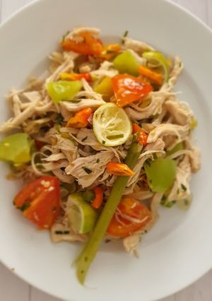 Foto resep Ayam Suwir Pedas