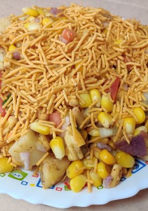 A picture of Corn Bhel.