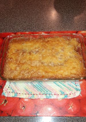 A picture of Elizabeth's Cherry Pie Dessert.