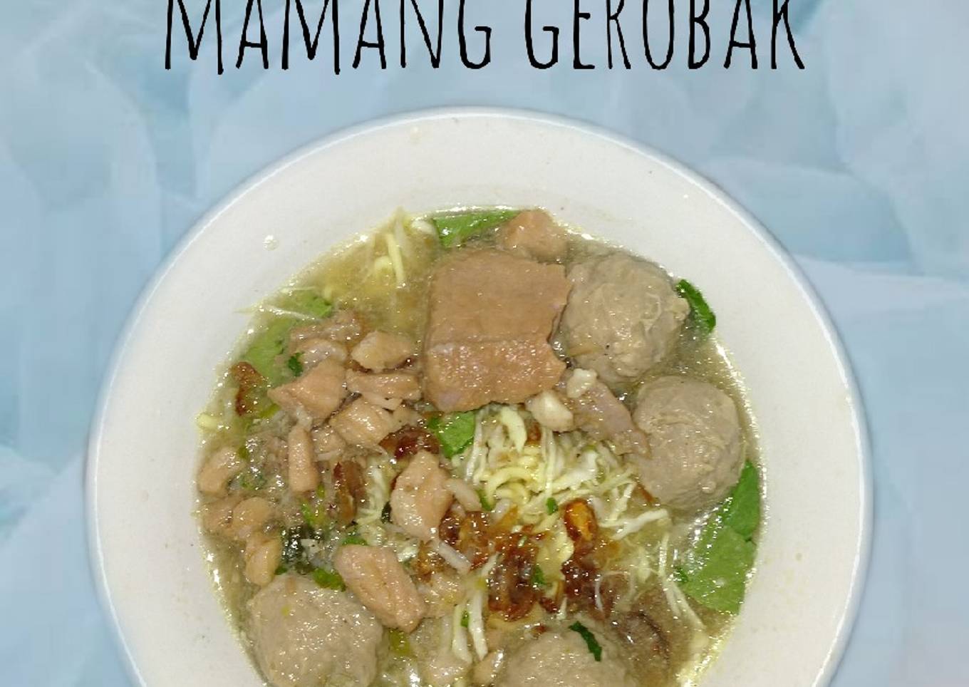 Bakso Ala Mamang Gerobak