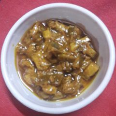 A picture of Raw Mango Pickle.