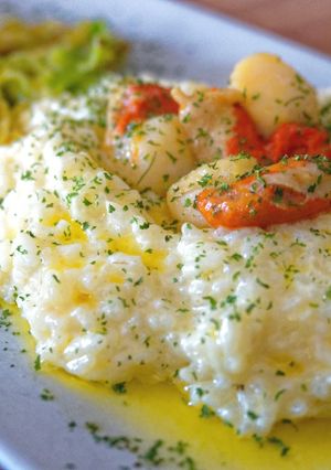Une photo de Risotto au safran et Noix de St-jacques au Cook Expert