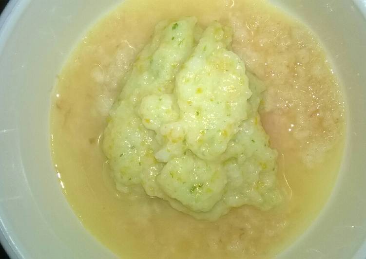 Bagaimana Menyiapkan Day. 26 Bubur Wortel Kuah Udang (6 month+), Bisa Manjain Lidah