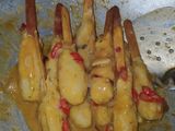 Sempol Ayam Saus Telur Asin