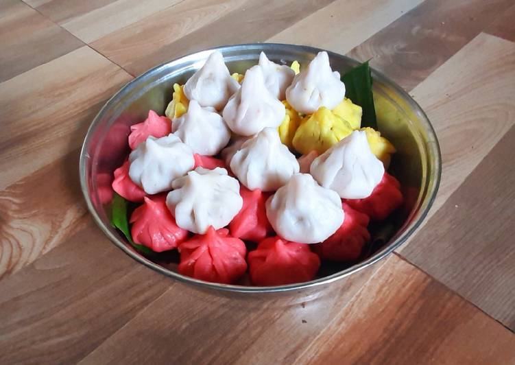 Steps to Make Blends Colourful modak Happiness overloaded
