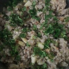 Vrat wali Sabudana ki khichdi A picture of Vrat wali Sabudana ki khichdi.