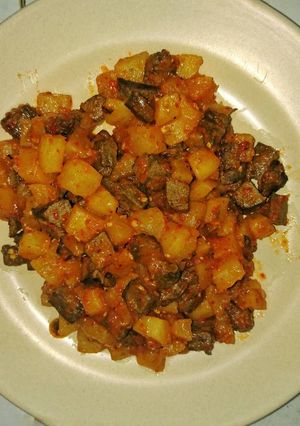 Foto resep Sambel Goreng Kentang Ati