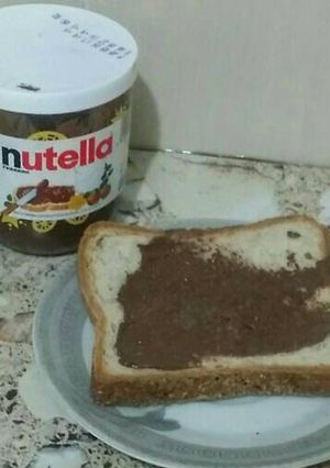 صورة لوصفة شوكولاتة الدهن (نوتيلا)منزلي