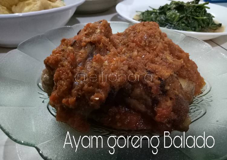 #30 Ayam goreng Balado