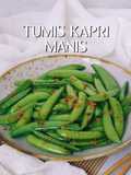 Tumis Kapri Manis Bawang Putih