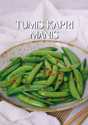 Foto resep Tumis Kapri Manis Bawang Putih