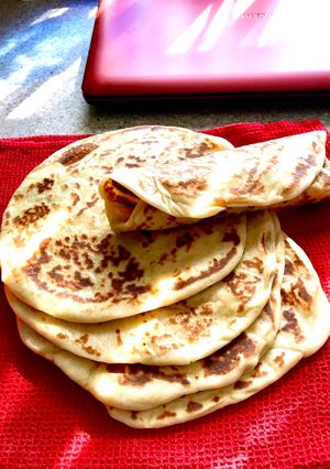 صورة لوصفة الخبز العربي