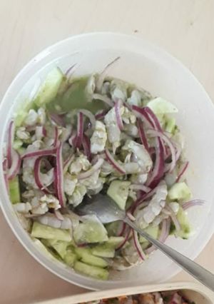 Una foto de Camarones aguachile
