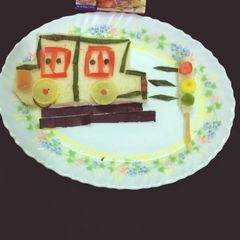 A picture of Car sandwich.
