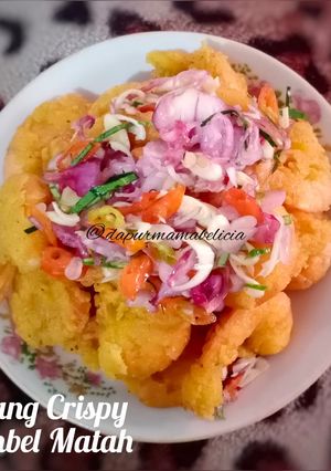Foto resep Udang crispy sambel matah