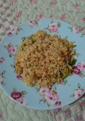 Foto resep Nasi goreng pete