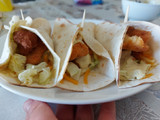 Wraps de pollo frito con salsa bigmac casera