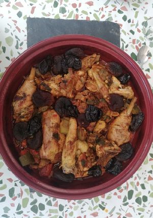 Une photo de Tajine de poulet