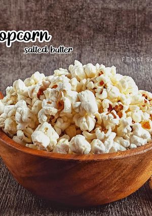 Foto resep Popcorn - Salted Butter