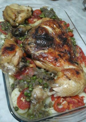 صورة لوصفة دجاج محمر
