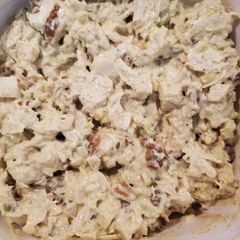 A picture of Curry chicken salad.