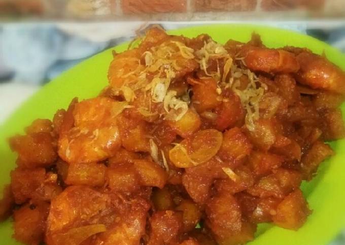 Balado Kentang Udang