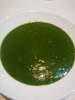 Una foto de Crema de espinacas