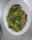 Mề gà xào mướp giá