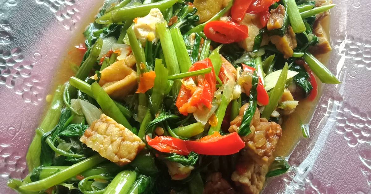 Resep Cah Kangkung Pedas Oleh Yunita Purnamasari Cookpad