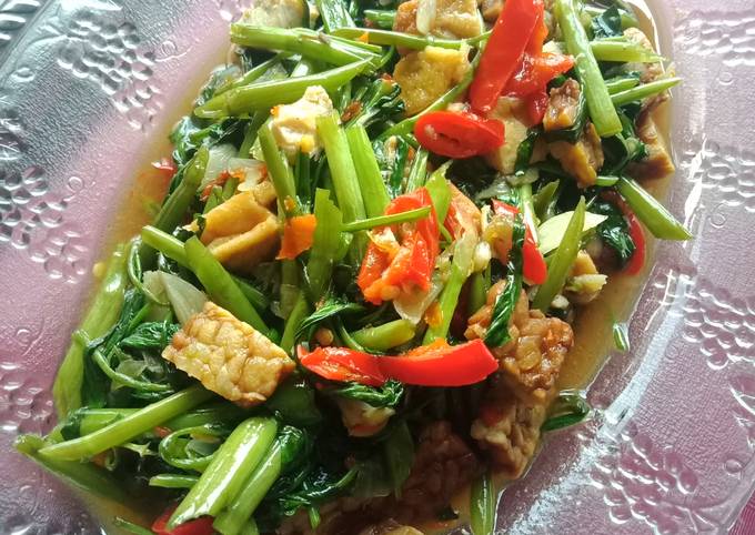 Resep Cah Kangkung Pedas Anti Gagal