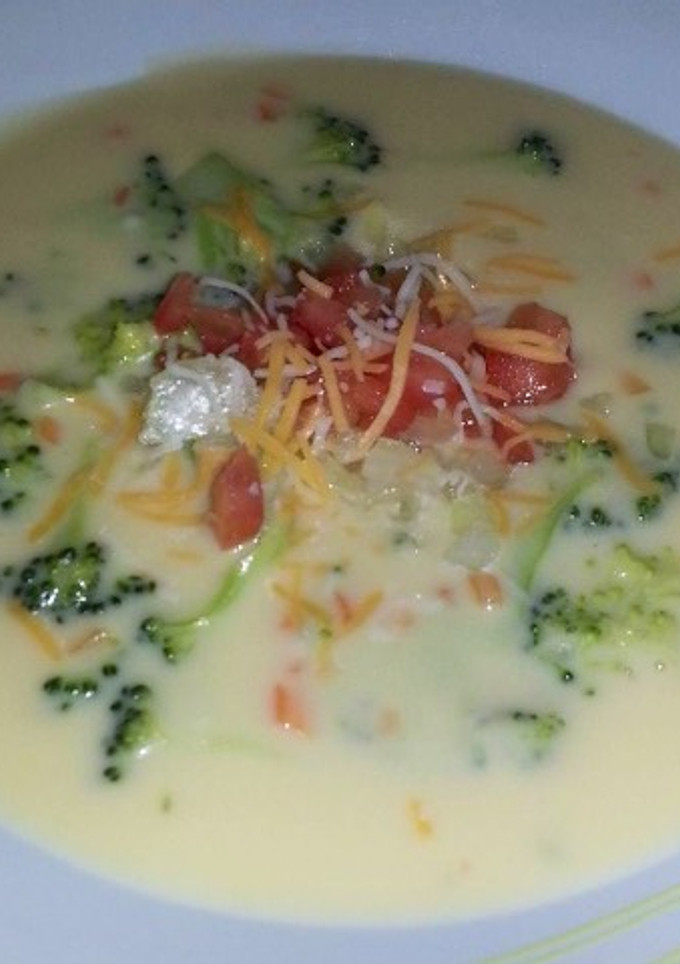 Una foto de Crema de Brócoli Y Queso