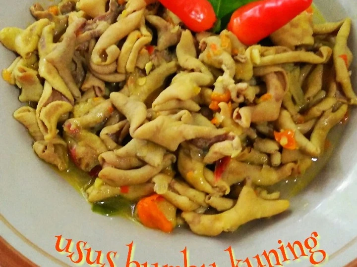 Langkah Mudah untuk Membikin Resep Usus bumbu kuning yang Sempurna Anti Ribet, Bikin Ngiler