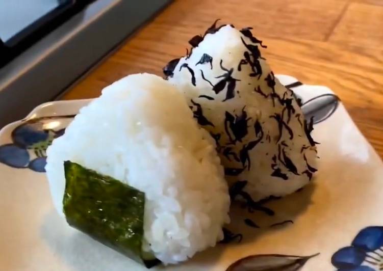 Recipe of Appetizing Onigiri Rice Balls