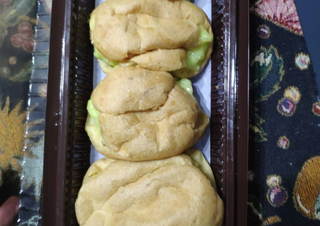 Kue soes fla rasa durian