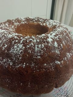 Una foto de Bizcocho de turrón de jijona