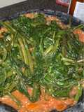 Sambal kangkung belacan