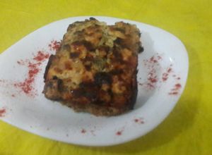 Una foto de Flan de broccoli