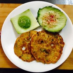 A picture of Watermelon Rind Thalipeeth.