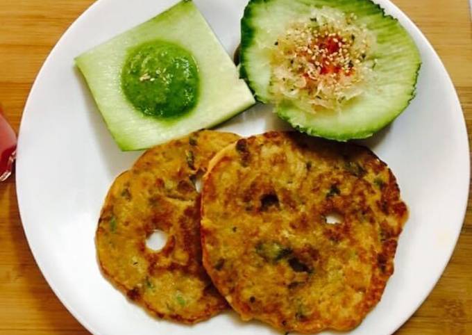 Watermelon Rind Thalipeeth