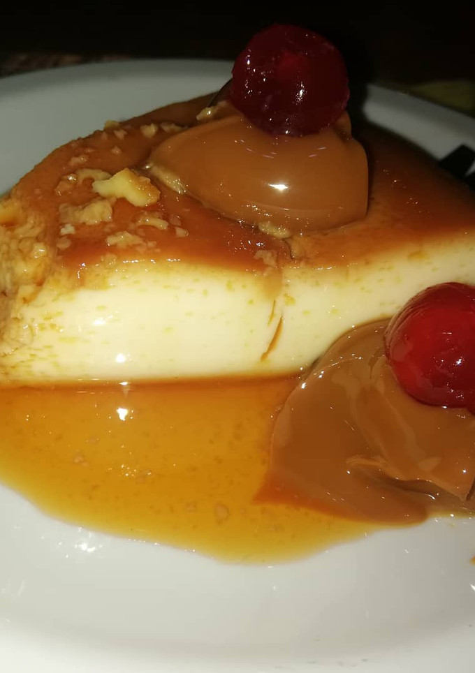Una foto de Flan 8 huevos