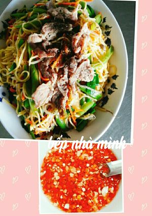 Hình của món Mì xào.