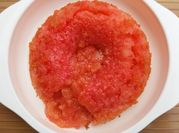 Gambar lava cake strawberry