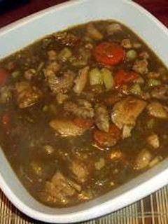 A picture of Waffuu Chicken Curry (Japanese-style Chicken Curry).