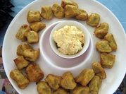 A picture of sweet potato gnocchi